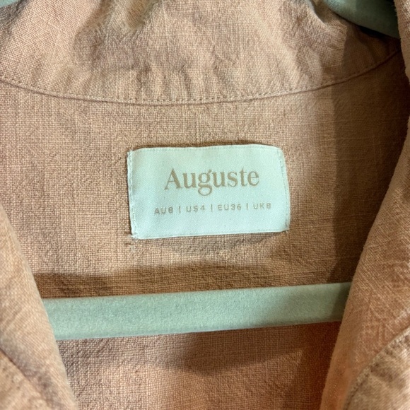 Anthropologie Auguste Patty Playsuit Blush size 4 - Picture 9 of 12